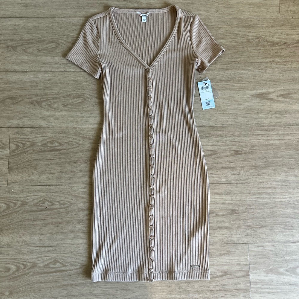 Guess ribbed dress